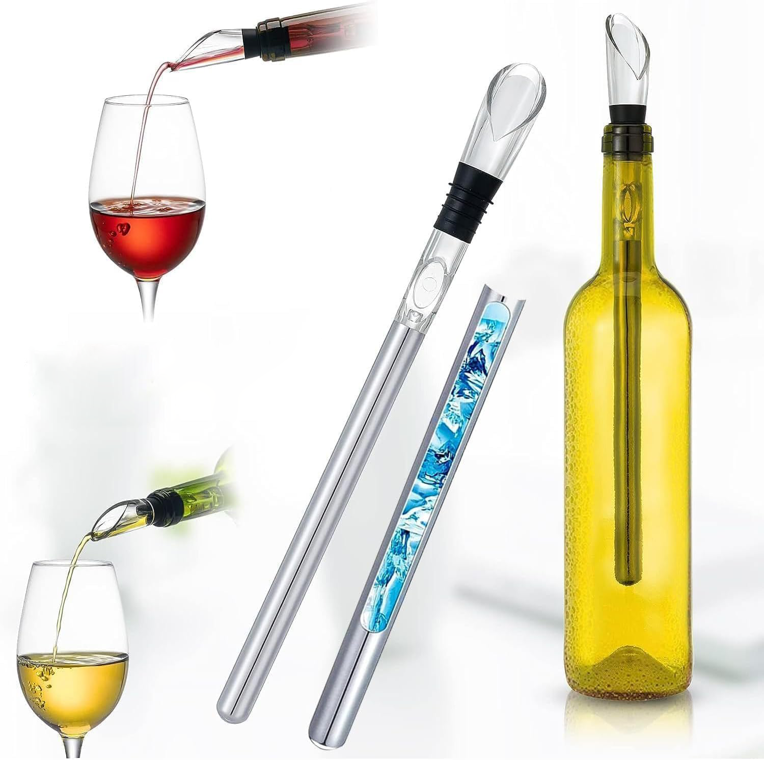 Enfriador de vino de acero inoxidable